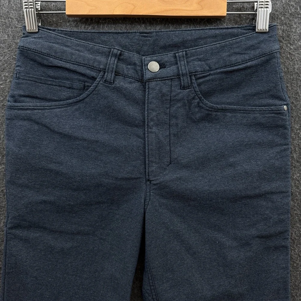 Lululemon Pants Men 28x31 Blue ABC Slim Fit Tech Canvas Zip Pocket Chino Trouser
